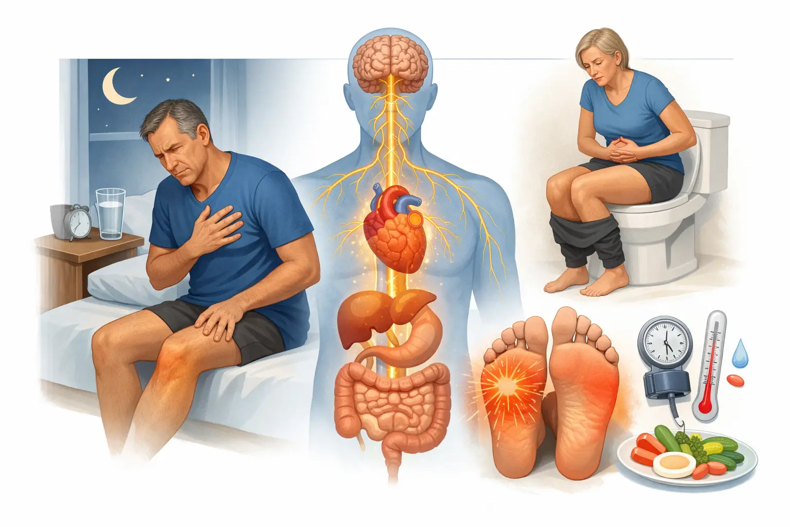 Autonomic Neuropathy Symptoms to Watch For