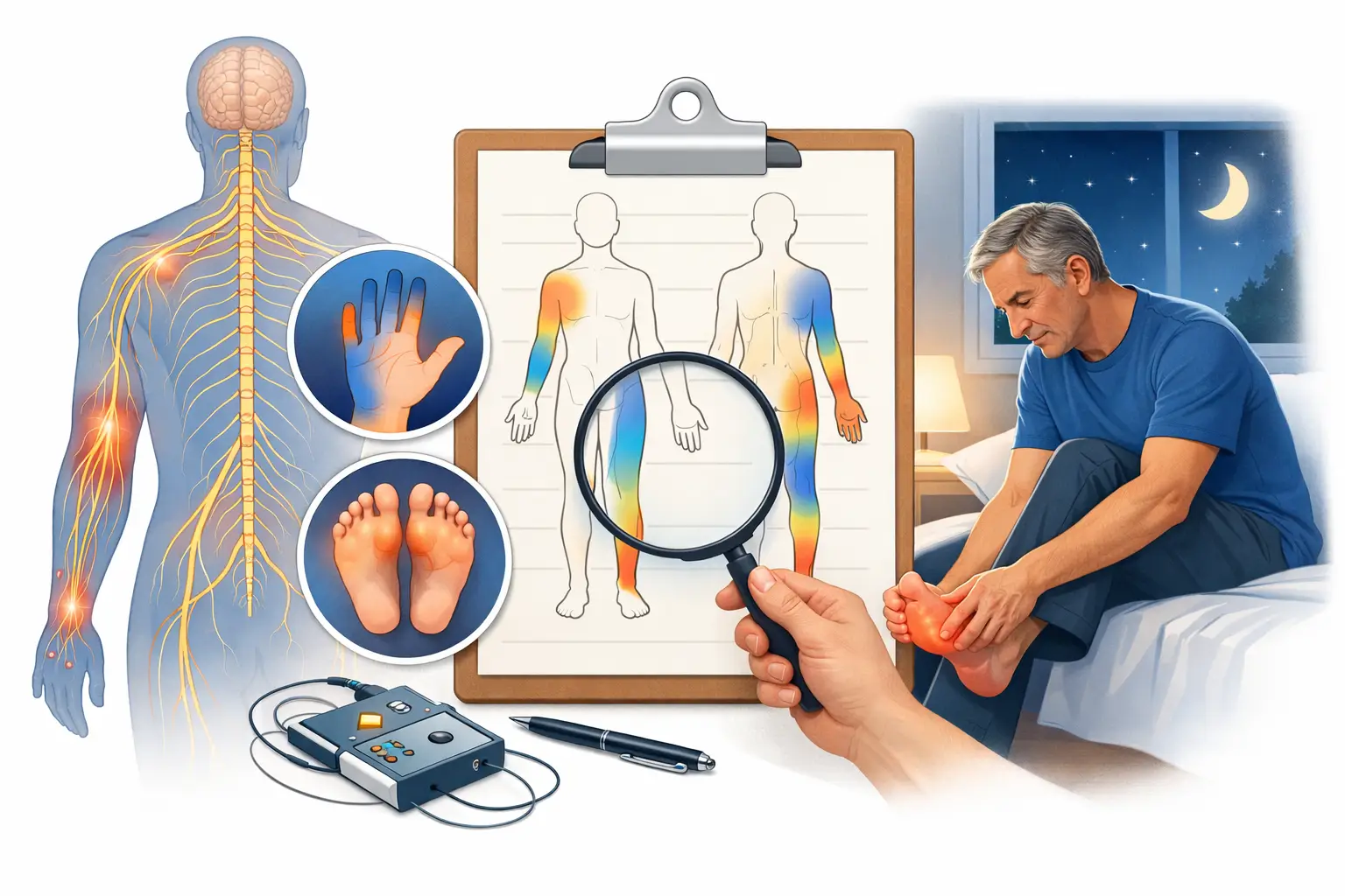 How to Track Numbness Patterns Clearly
