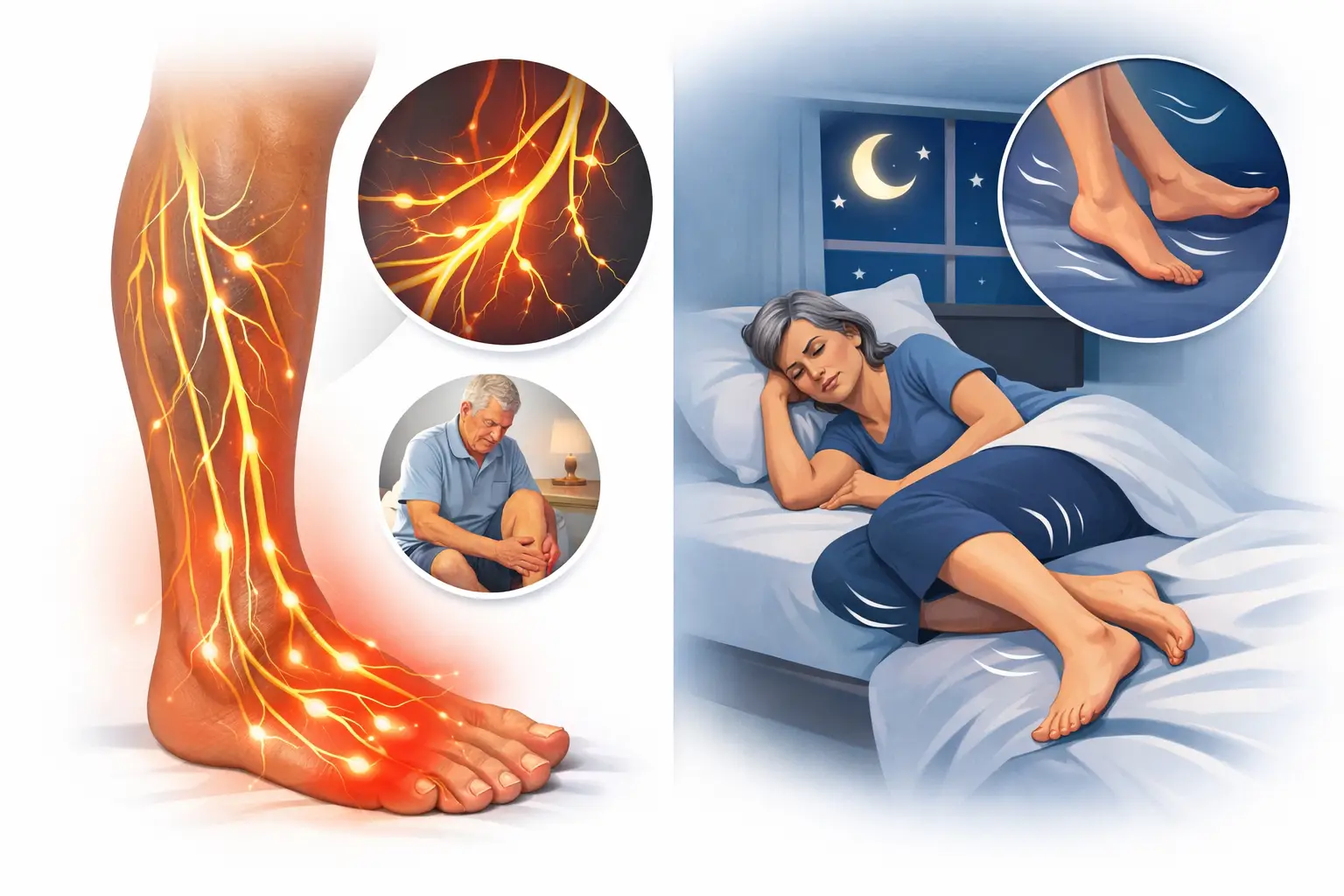 Neuropathy vs Restless Legs: Key Differences