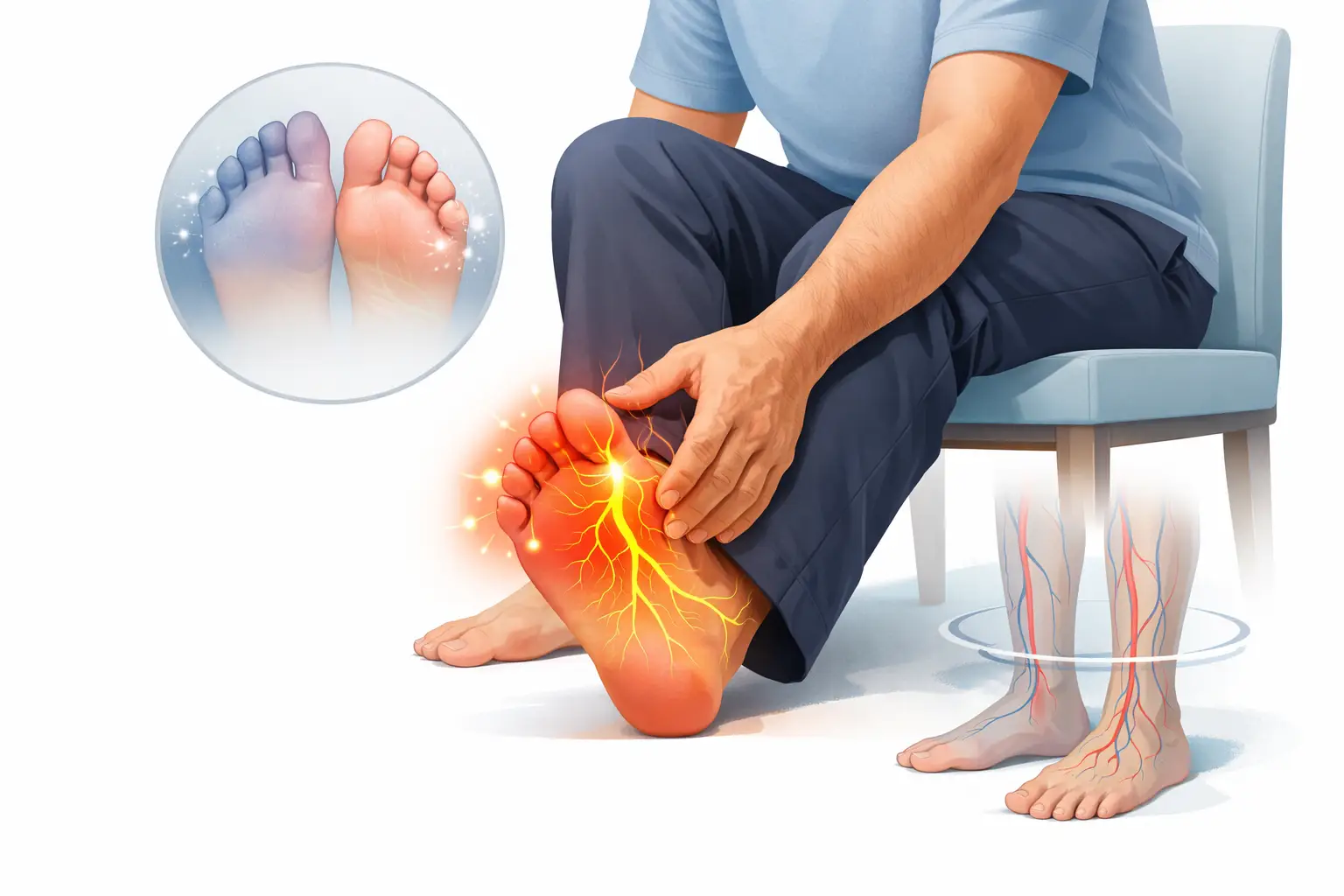 Why Do My Feet Feel Numb After Sitting?