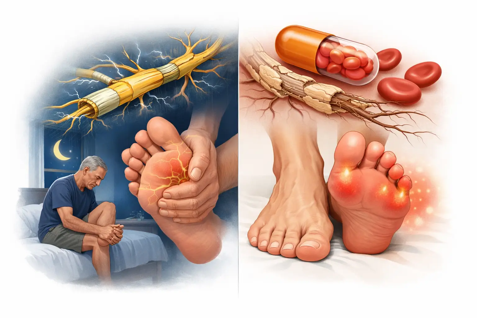 Charcot-Marie-Tooth vs B12 Neuropathy