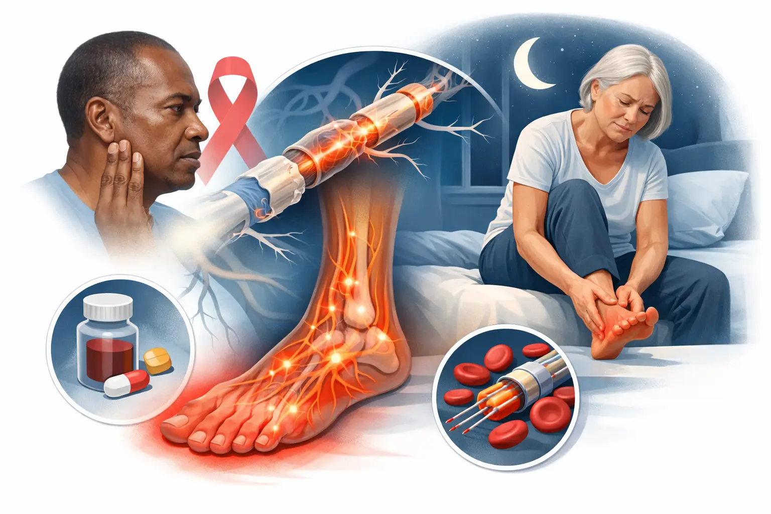 HIV-Related Neuropathy: Symptoms and Support