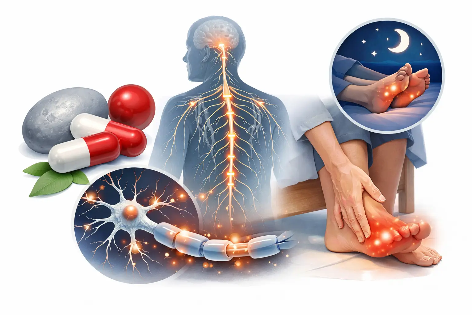 Magnesium and B12 for Nerve Health